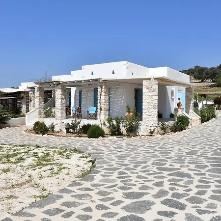 Bright Pounta House With Sea View Ferienhaus Páros