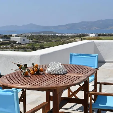 Bright Pounta House With Sea View Páros